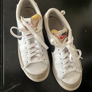 Nike platform blazers